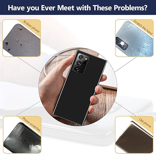 Miniatura 4 de Carcasa trasera para Samsung Galaxy Note 20 Ultra 5G Reemplazo de vidrio trasero para Samsung Galaxy Note 20 Ultra Reemplazo de vidrio trasero
