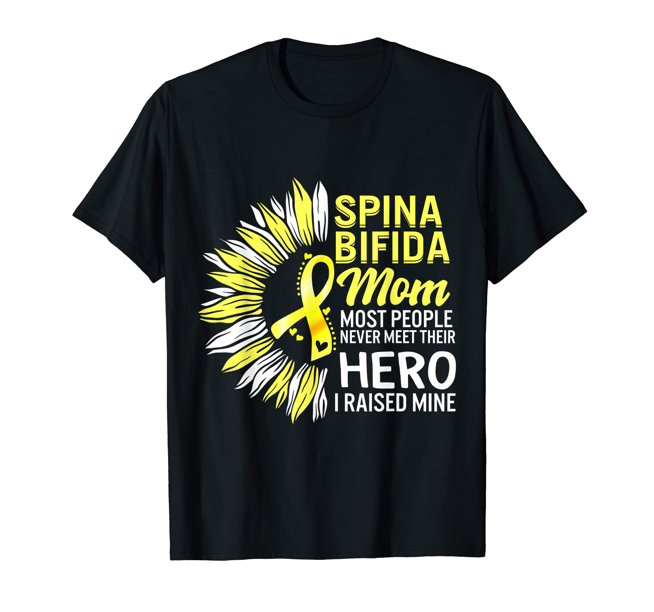 Spina Bifida Mom Of A Warrior Awareness Strong Women Mother T-Shirt