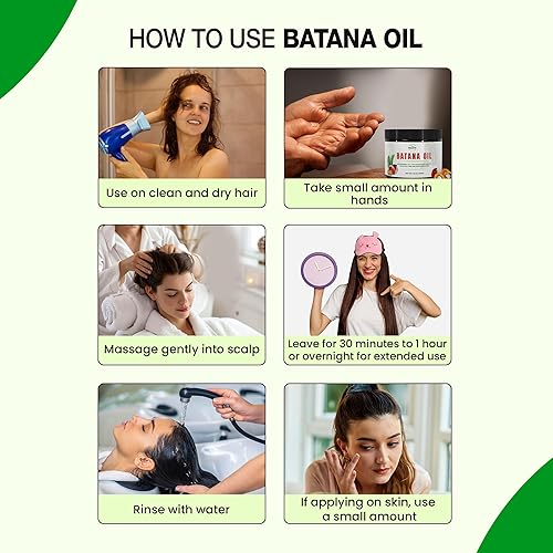 Miniatura 2 de Aceite de batana - El aceite milagroso hondureño para el crecimiento del cabello y el cuidado de la piel - 100% puro - 16 oz (454G)