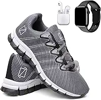 Tênis Masculino Para Corrida Academia e Caminhada + Fone + Relógio Digital