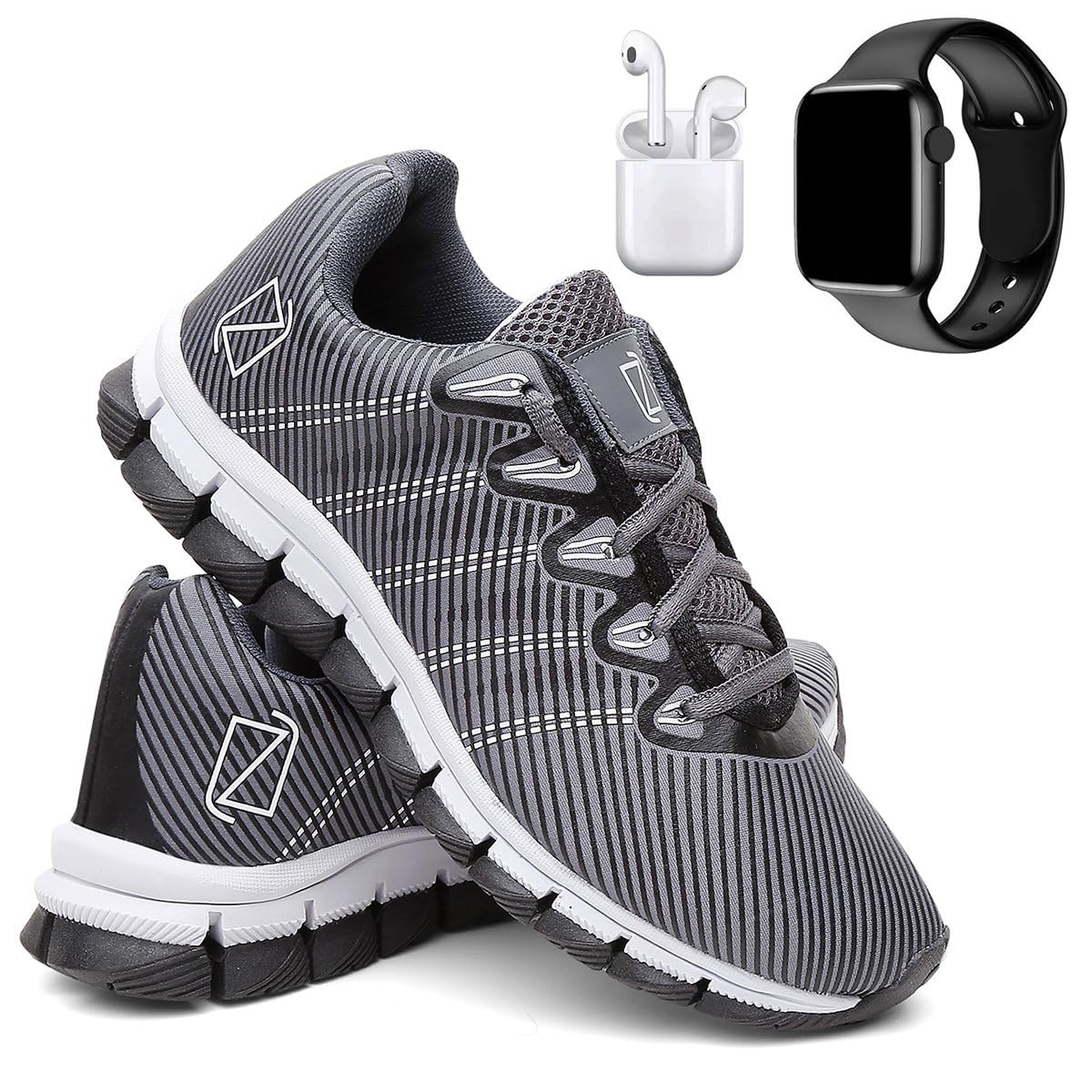 Tênis Masculino Para Corrida Academia e Caminhada + Fone + Relógio Digital em promoção! Veja a oferta e mais achadinhos de Tênis 2 Hoje é o melhor dia para comprar Tênis Masculino Para Corrida Academia e Caminhada + Fone + Relógio Digital com aquele preço maroto! Promoção! Aproveite a oferta! 2