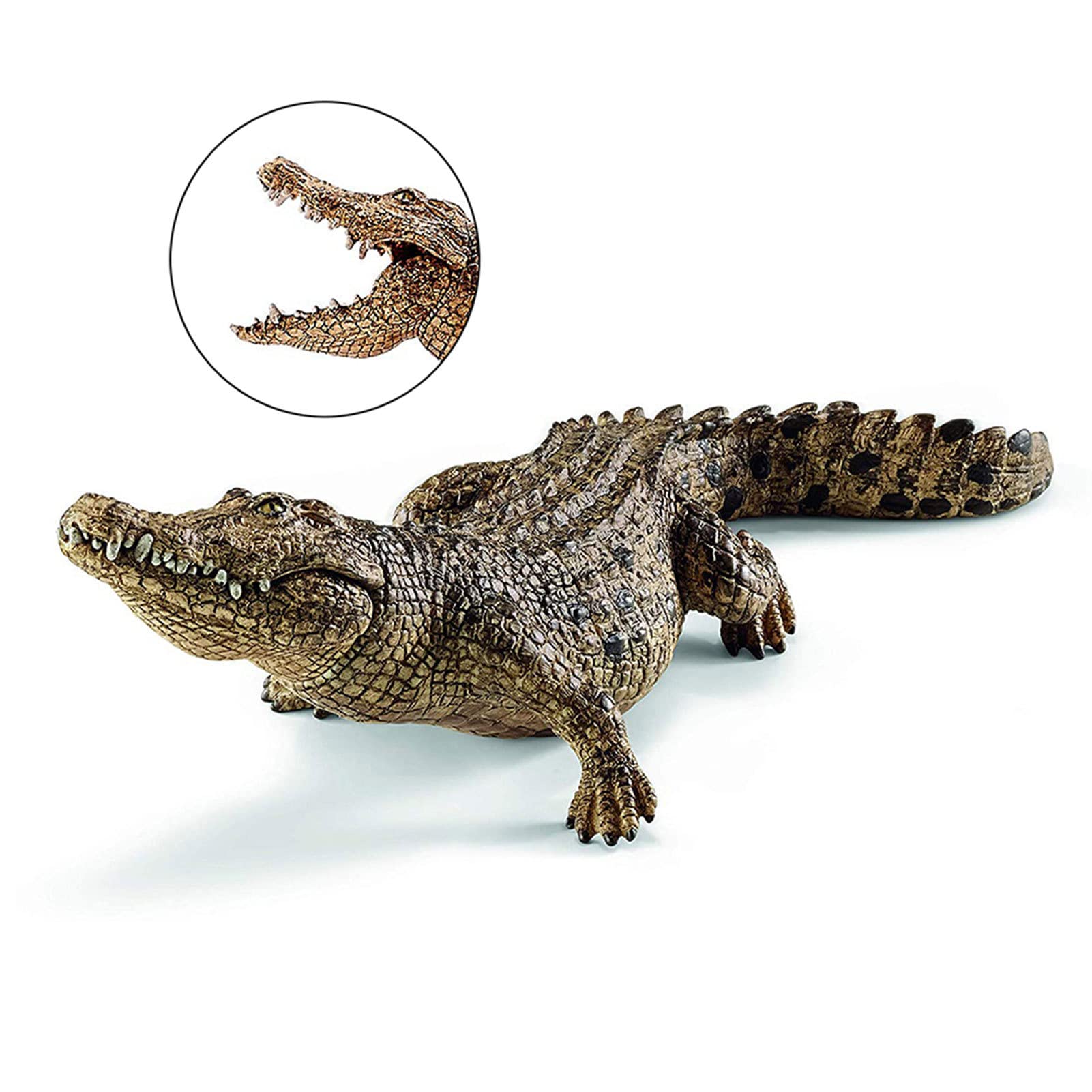 10 Giocattoli Alligatore - Giocattolo 'Alligatore Giocattolo | Animale Artificiale Creativo | Regali per Feste per Ragazzi e Ragazze