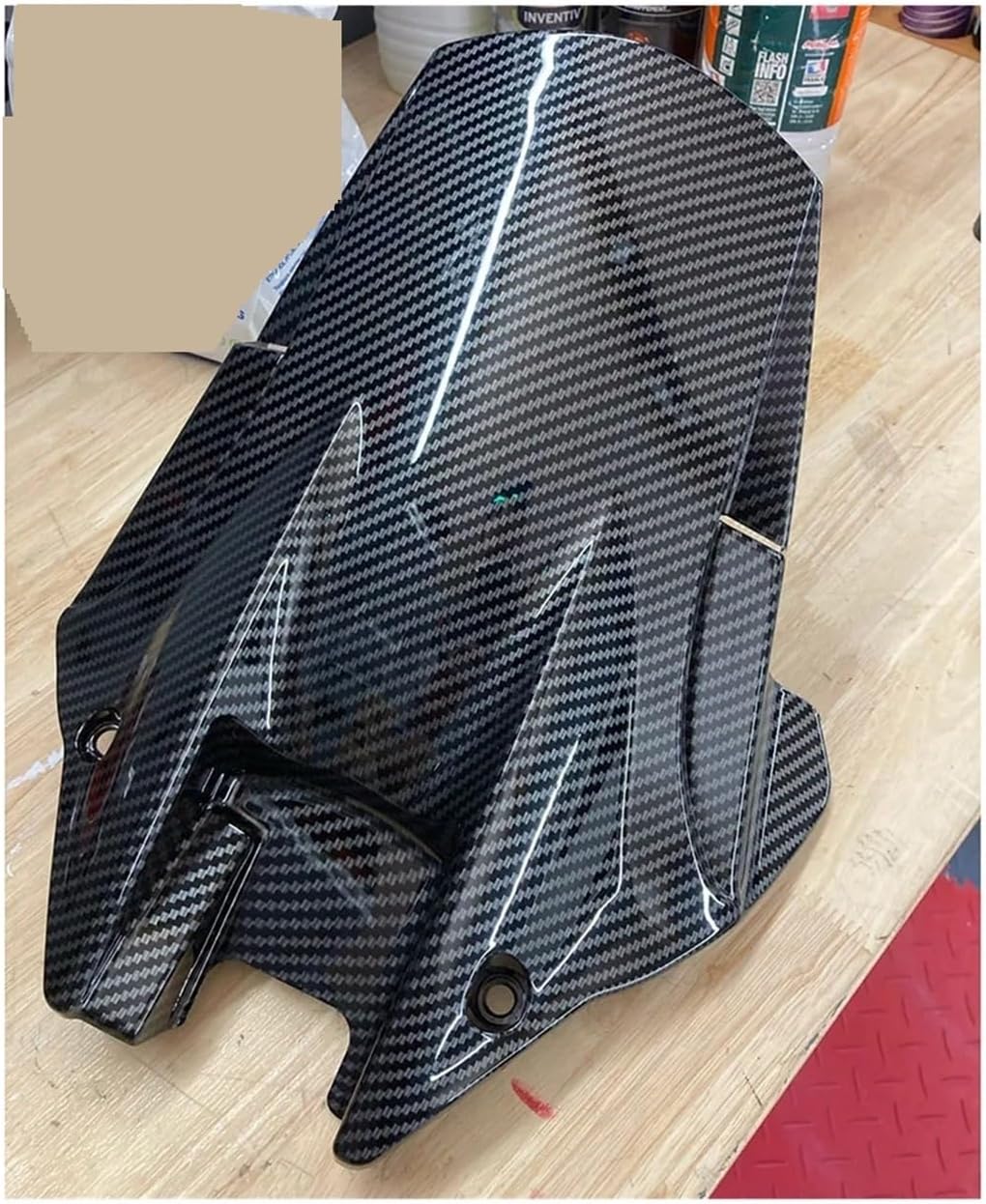 Compatible With CBR1000RR CBR 1000 RR 2008 2009 2010 2011 Motorcycle Fairing Rear Wheel Hugger Mudguard Mud Splash Guard(Black)