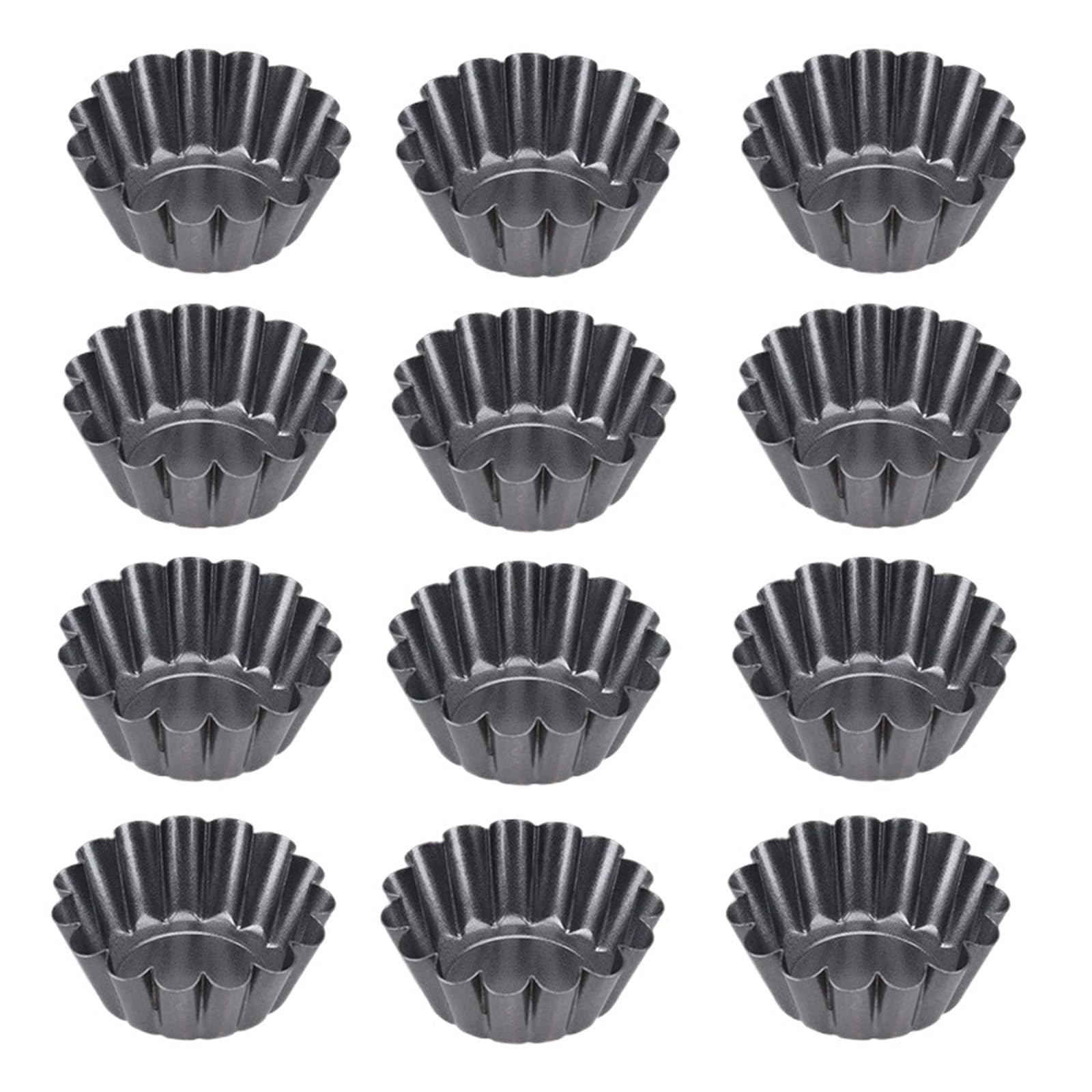 For muffin scanalato for cupcake(12 Pieces)