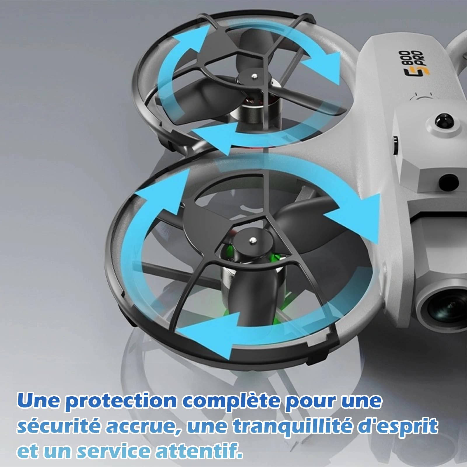 Drone Quadricoptère ≤129g Caméra 2K