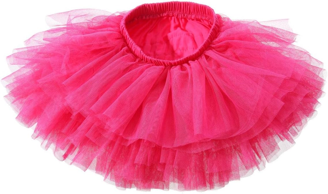 Baby Girls' Tutu Skirt Toddler 6 Layered Tulle Tutus 1-8T - Image 4