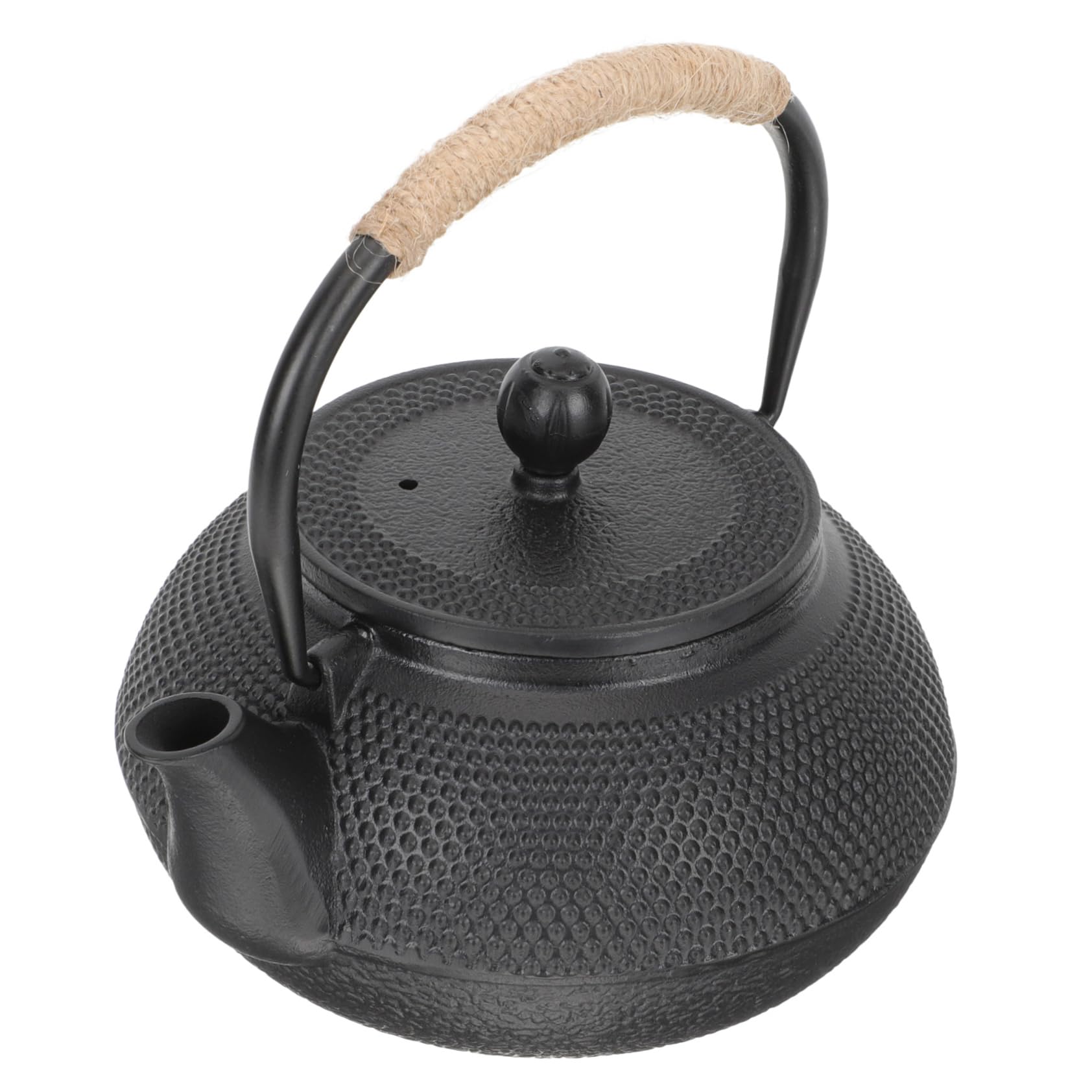 PRETYZOOM Tetera De Hierro Fundido Para Hogar y Oficina Diseño Vintage Japonés Para Conservar Calor Fácil De Limpiar y Usar