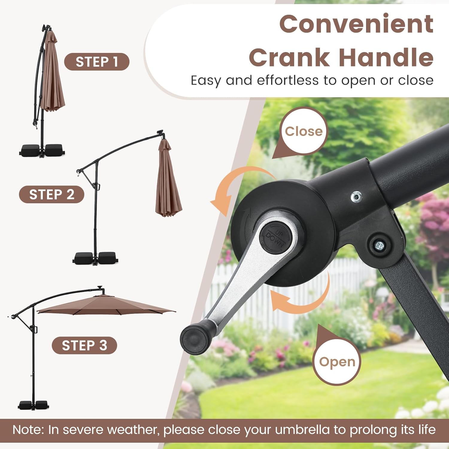 Crank Handle Operation