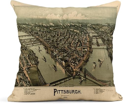 Miniatura 5 de Topyee Funda de almohada de 20 x 20 pulgadas, rústica, cabaña de troncos, cabaña de troncos, encantadoras, cálidas, cómodas, para decoración del