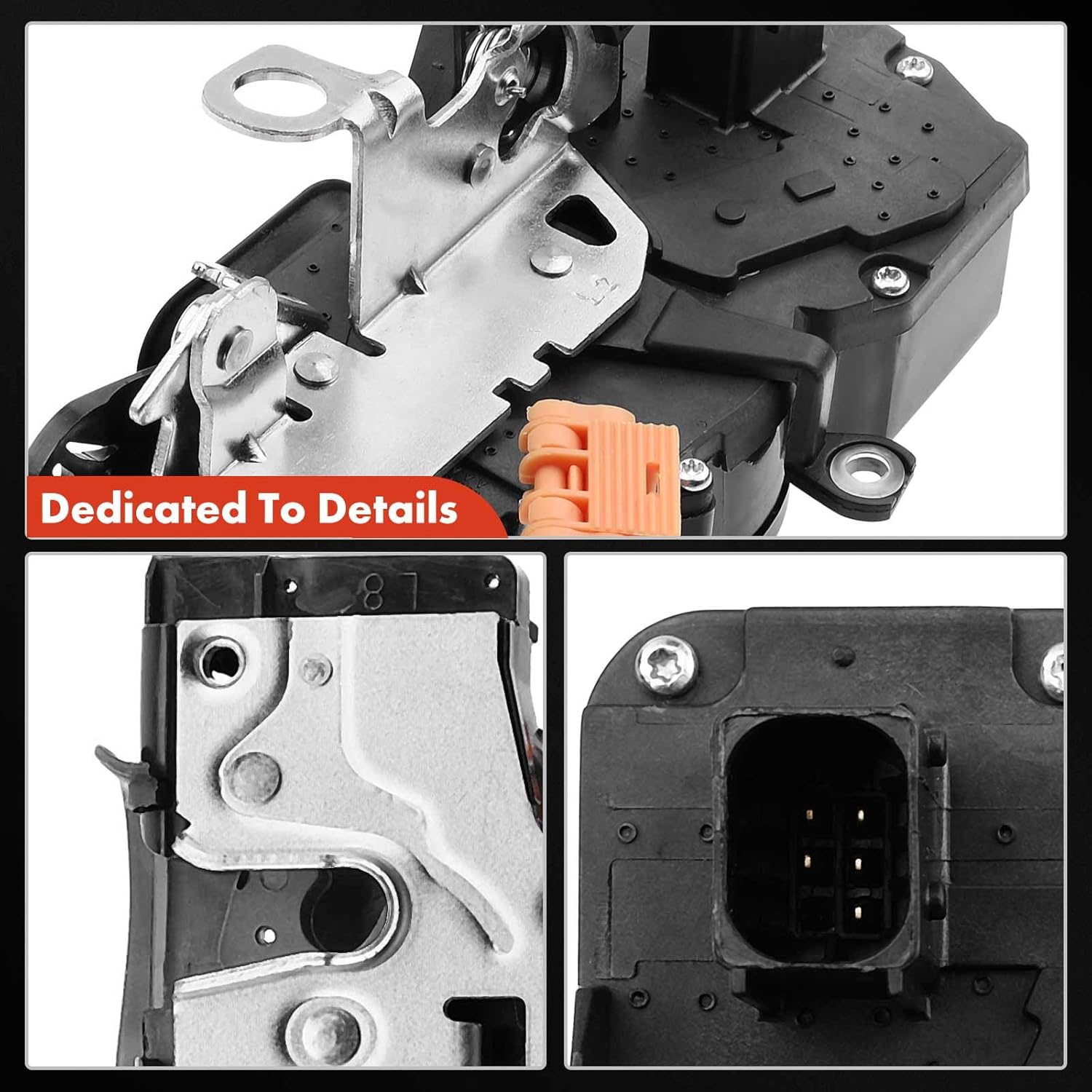 A-Premium Front Left Driver Side Door Lock Actuator Compatible with Buick Lucerne 2006-2010 Sedan, for Model Without Anti-Theft Package