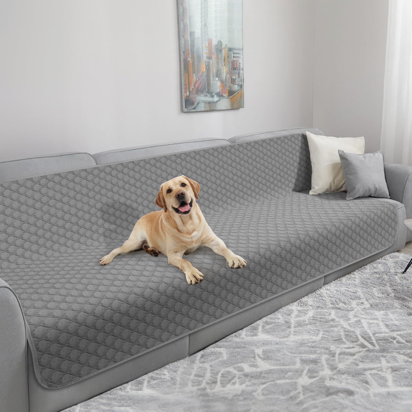 TAIKURA Single-Sided Waterproof Dog Bed Cover