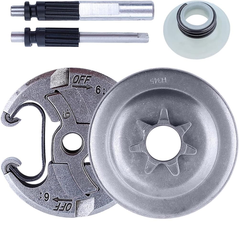 Frizione adatta for Husqvarna 350 340 345 445 450 450E 351 353 Motosega Tamburo Jardin Motosserra A Benzina