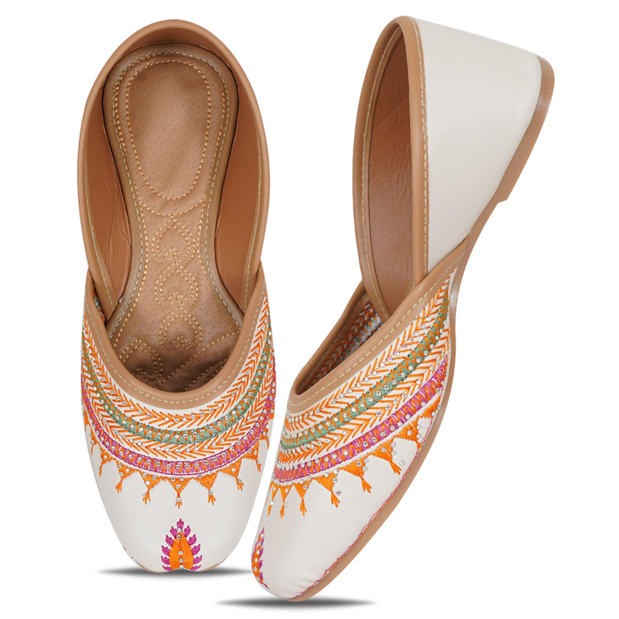 Women Stylish Fancy Bellies Attractive Design Comfortable Sole for Women’s & Girl’s-image-45
