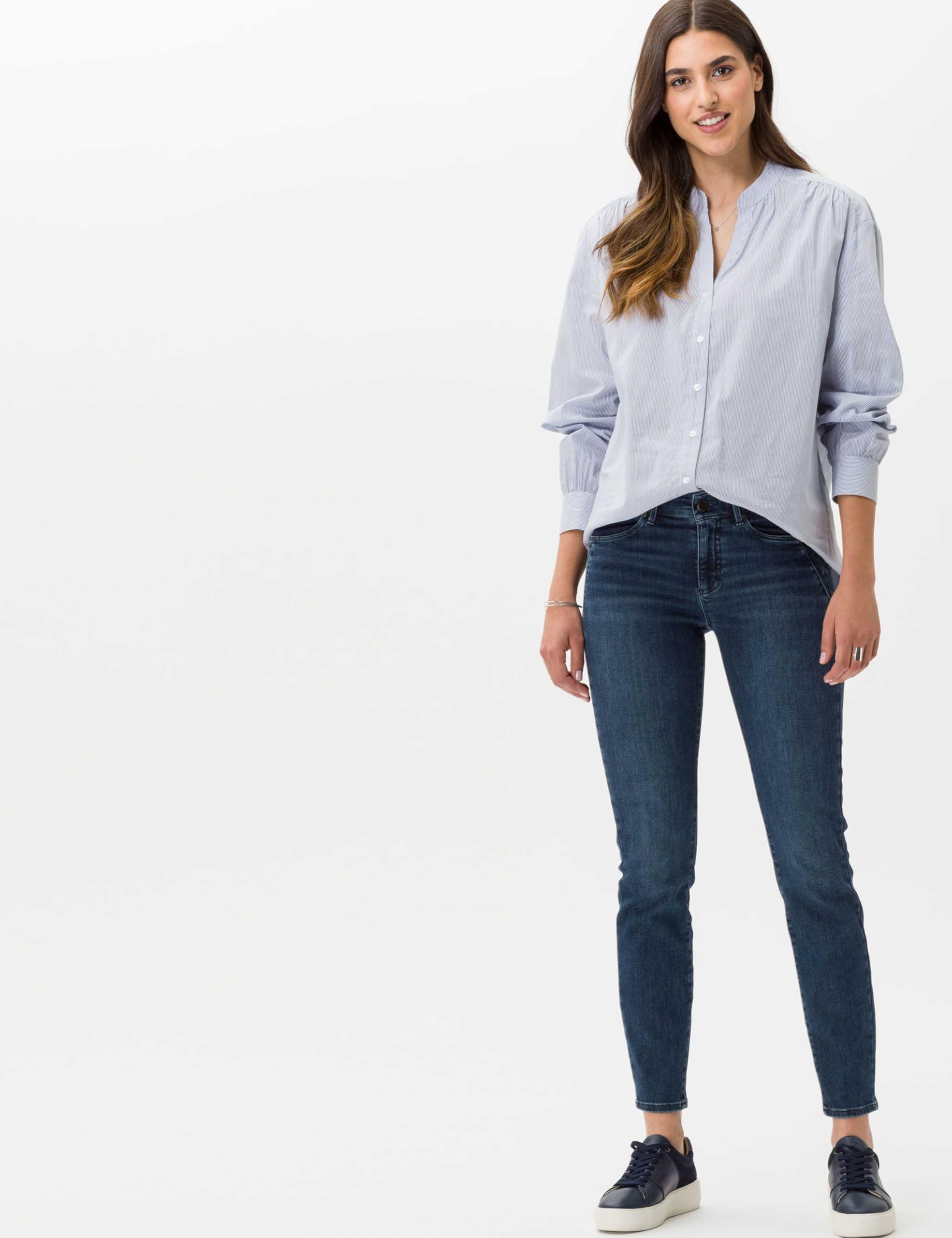BRAX Style Ana Sensation-Pantalones Vaqueros Sostenibles de Cinco Bolsillos con Efecto Push Up Jeans para Mujer