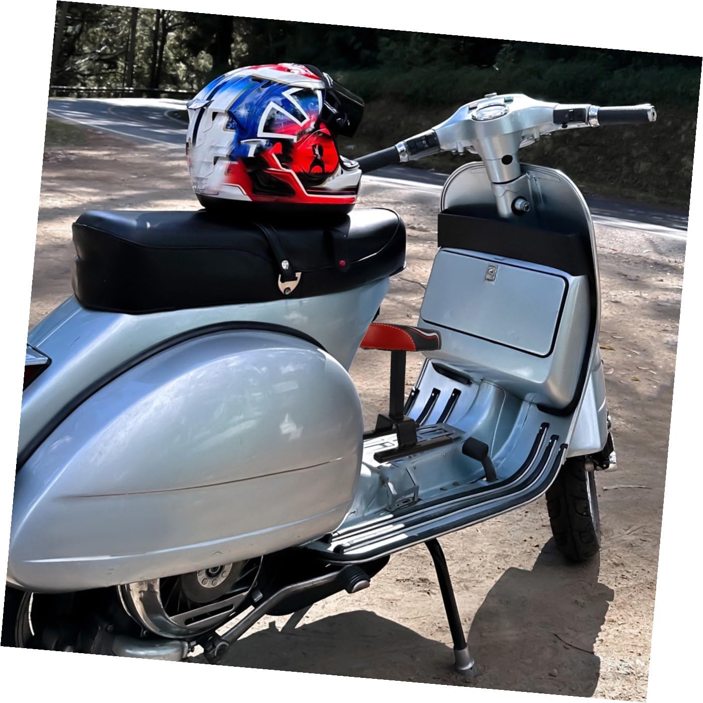 HANABASS Electric Bike Front Boy Girl Seat Boy Girl Seat for Electric Scooters and Bikes Bracket Comfortable Design for Toddlers Black