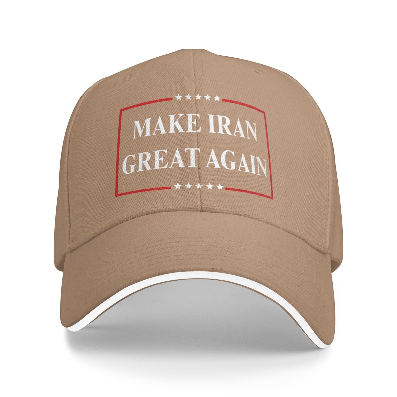 Anceky Make Iran Great Again Hats Baseball Cap Natural