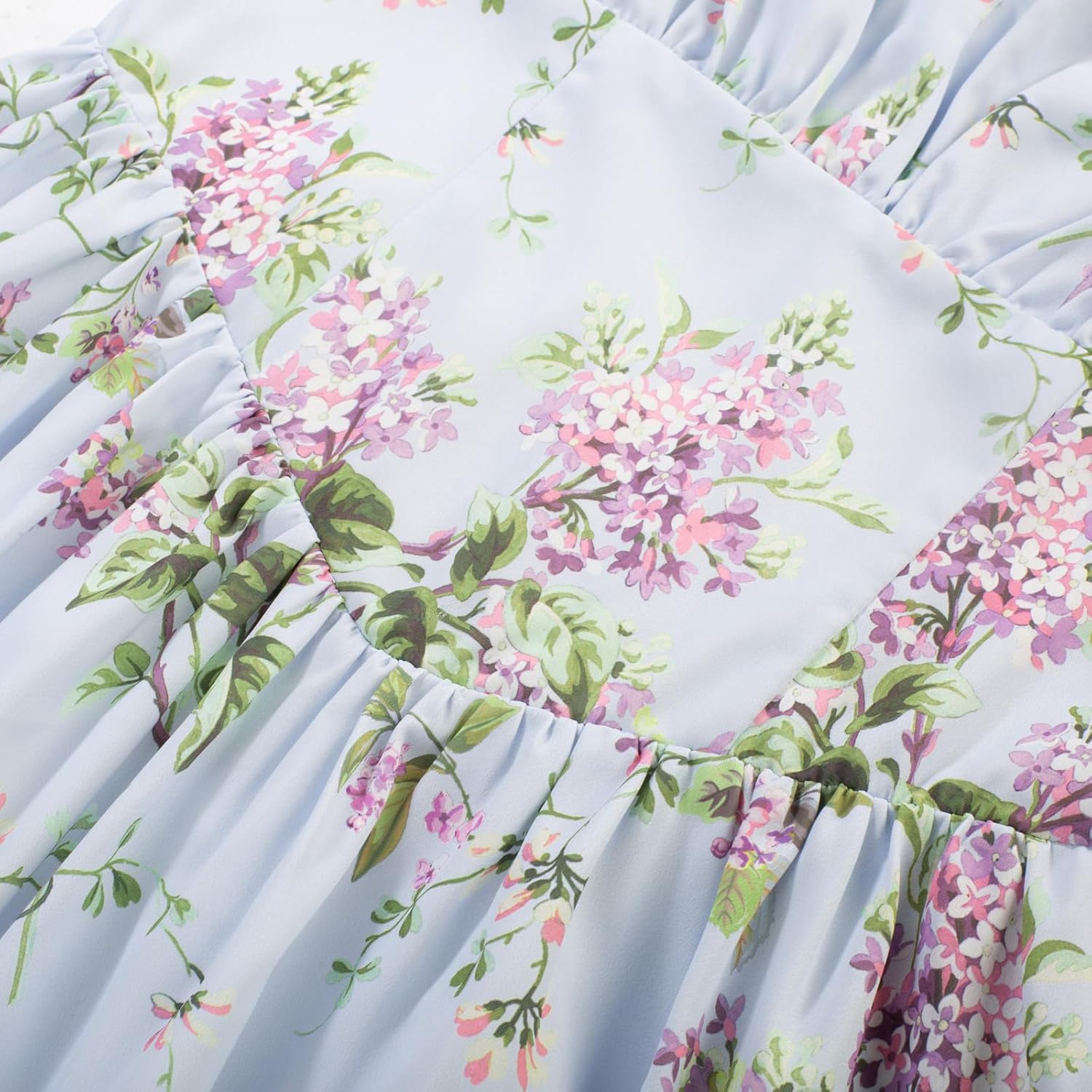 SCARLET DARKNESS Women's Floral Midi Dress Corset Sundresses 2026 Summer Spring Vacation Milkmaid Dresses - Image 4