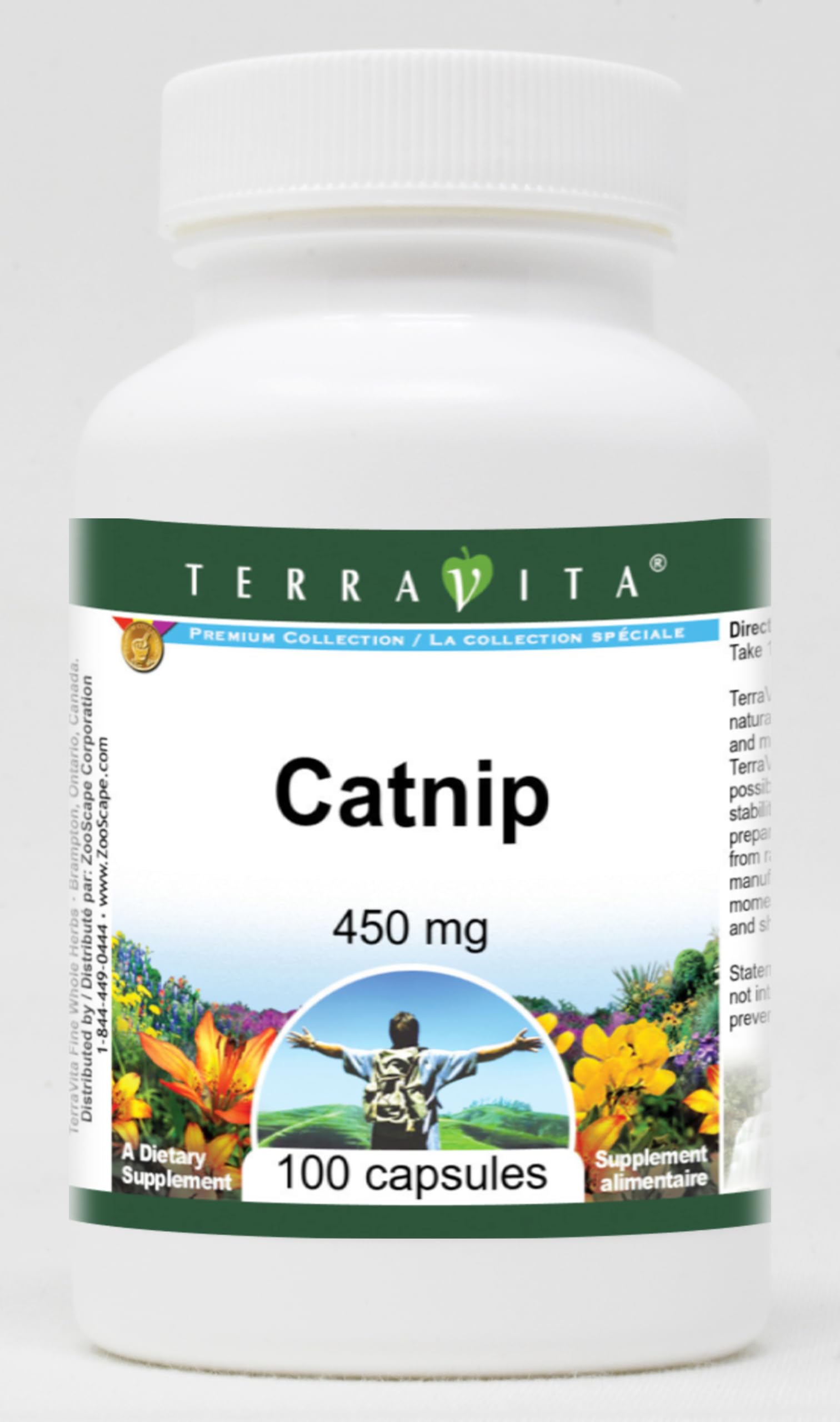 Catnip - 450 mg (100 Capsules, ZIN: 511687) - 3 Pack