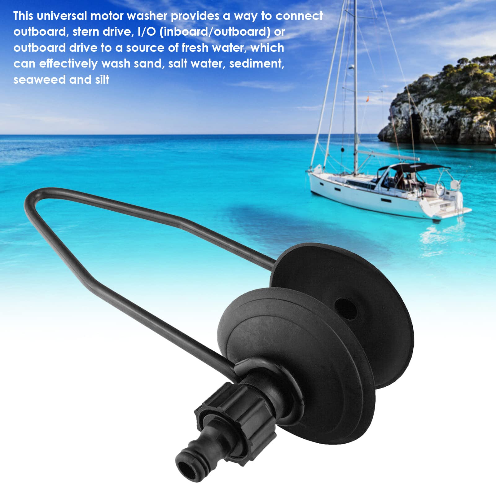 Manchons Rinçage Moteur Bateau - Nettoyage Hors-bord Facile