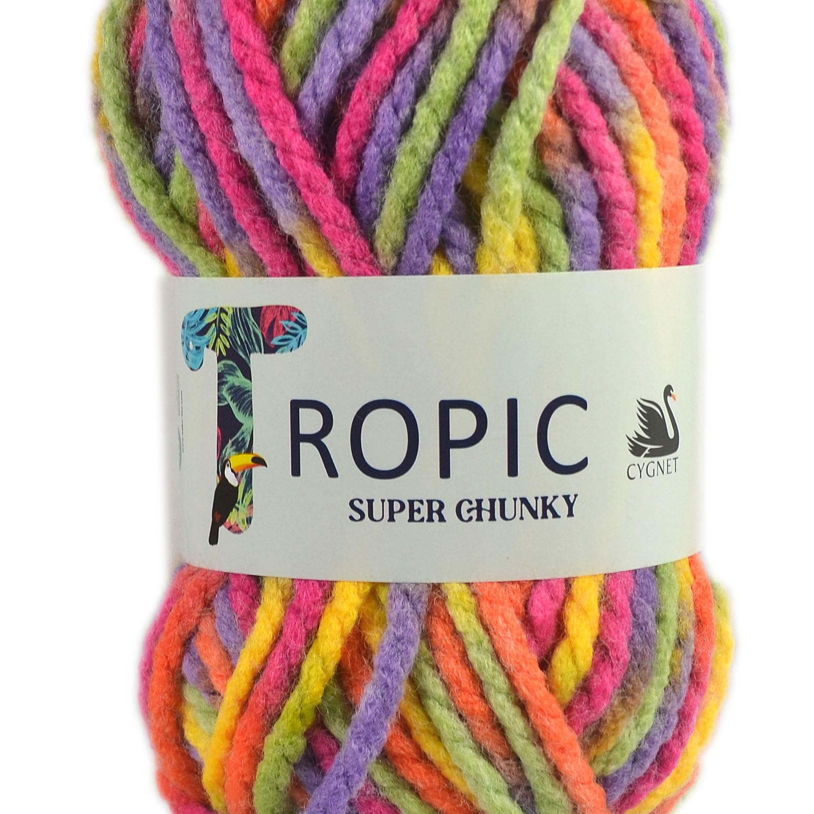 Cygnet Tropic Super Chunky Acrylic Knitting Yarn (Hummingbird 902)