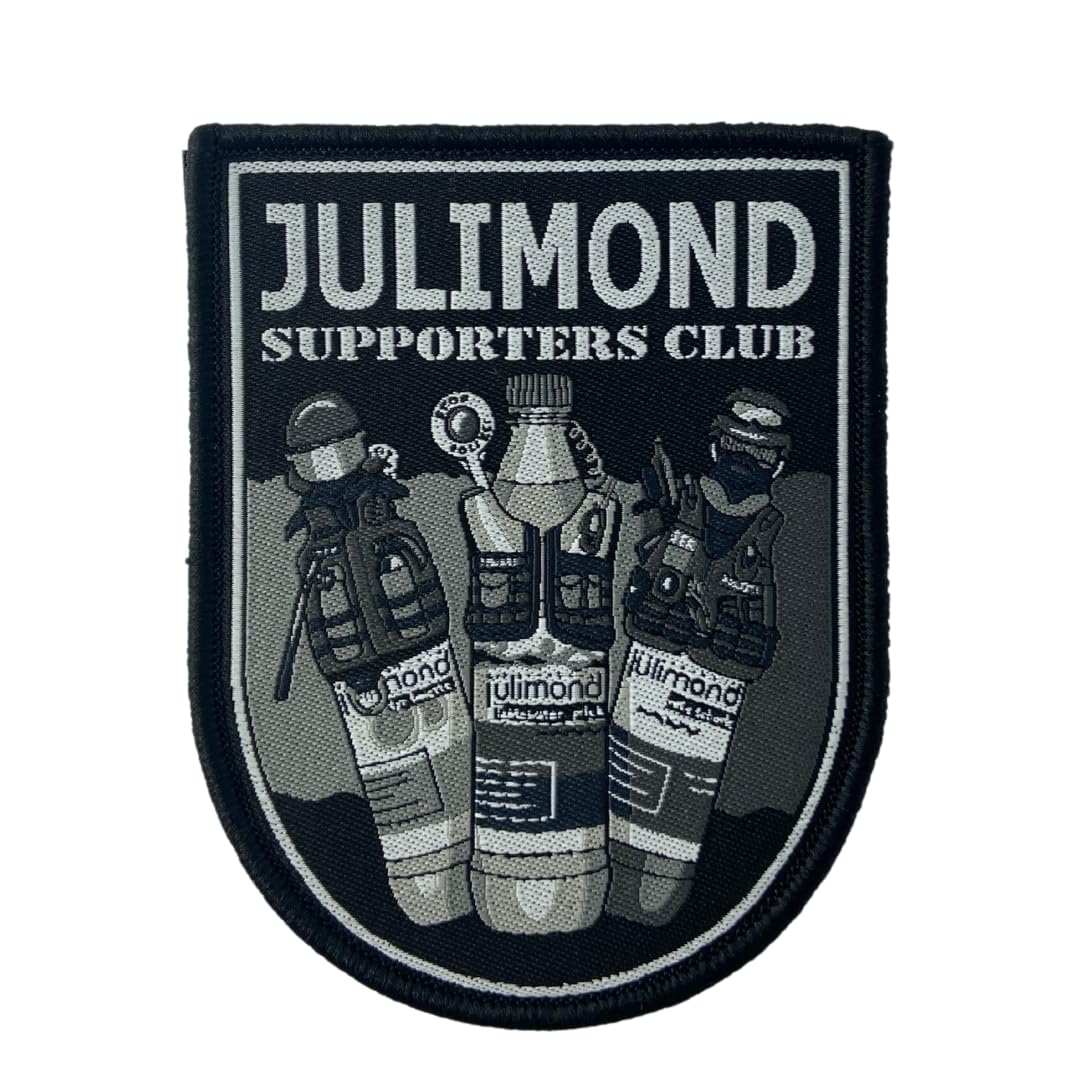 Julimond Supporters Club Textile Patch - Velcro Patch - Police - Drink -  Supply Bag : Amazon.sg: Automotive