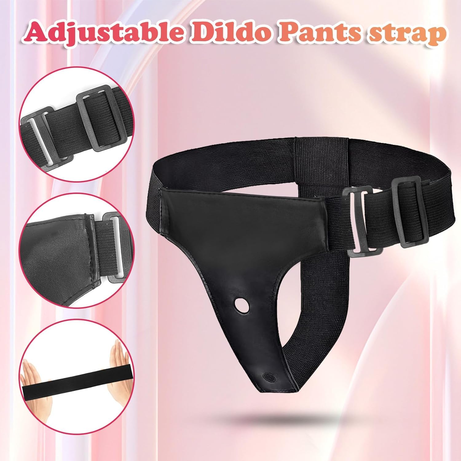 Dildos con arnés strap-on Consoladores Sexuales Mujer con Cinturon, Consolador Anales Pene Silicona Doble Dildos con Arnes en Juguetes Eroticos para Gay Lesbiana Hombre Parejas, Adjustable, Removeable