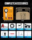 THIKPO Smoke Machine Automotive with Built-in Air Compressor, Professional Smoke Leak Detector for Car, Diagnostic Leak Tester Tools for EVAP, Vacuum, Fuel and More Leak Testing - 7