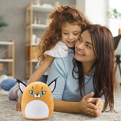 Miniatura 5 de COSKINGLAND Peluche Floppa, adorable peluche de Floppa, adorable juguete de peluche Floppa, regalo de cumpleaños, animales de peluche Floppa, regalo