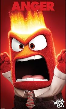 512 STORE Ters Y z Anger Film Posteri 30x42 cm, 3254124r12341