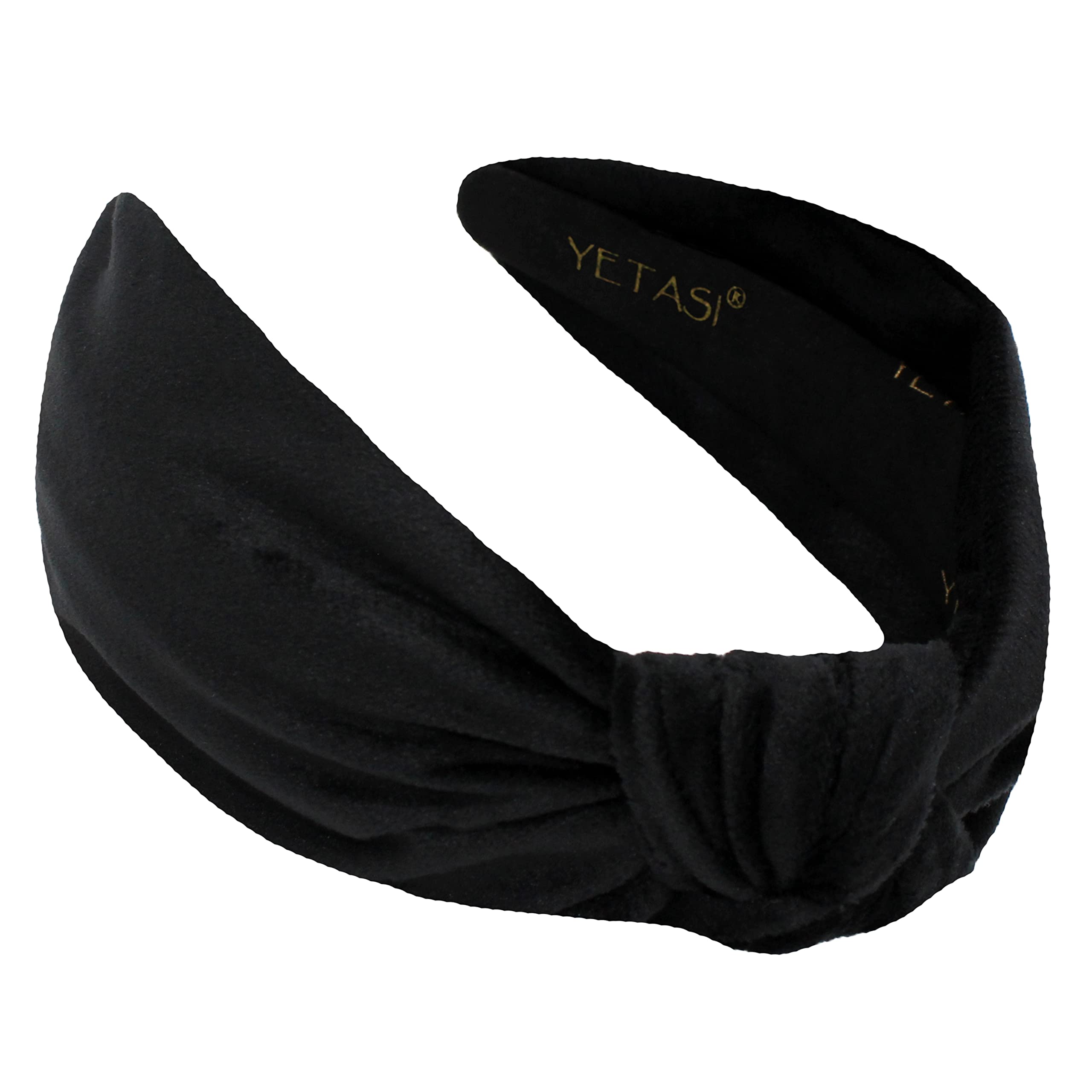 Knotted Velvet Headband for Women Trendy Hair Accessory Weikingp Hair Accessories for Women Knotted Nail Pearl  main image 2