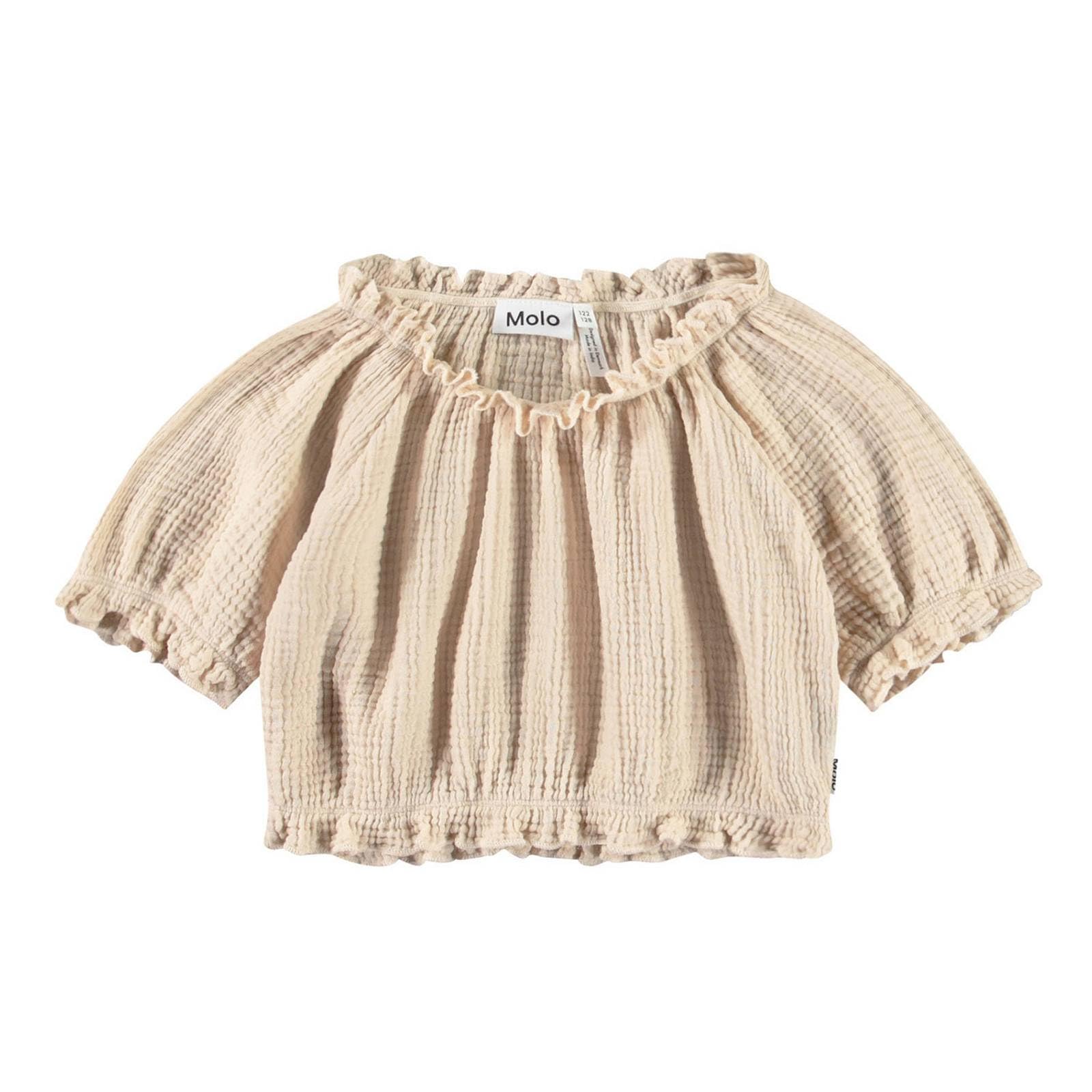 Molo Mädchen Bluse Rafaela Brazilian Sand GOTS
