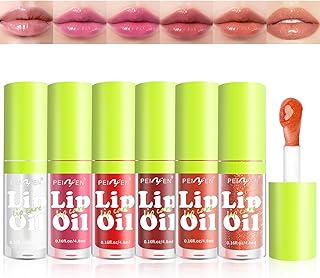 Juego de 6 brillos de labios con cabeza de ce...