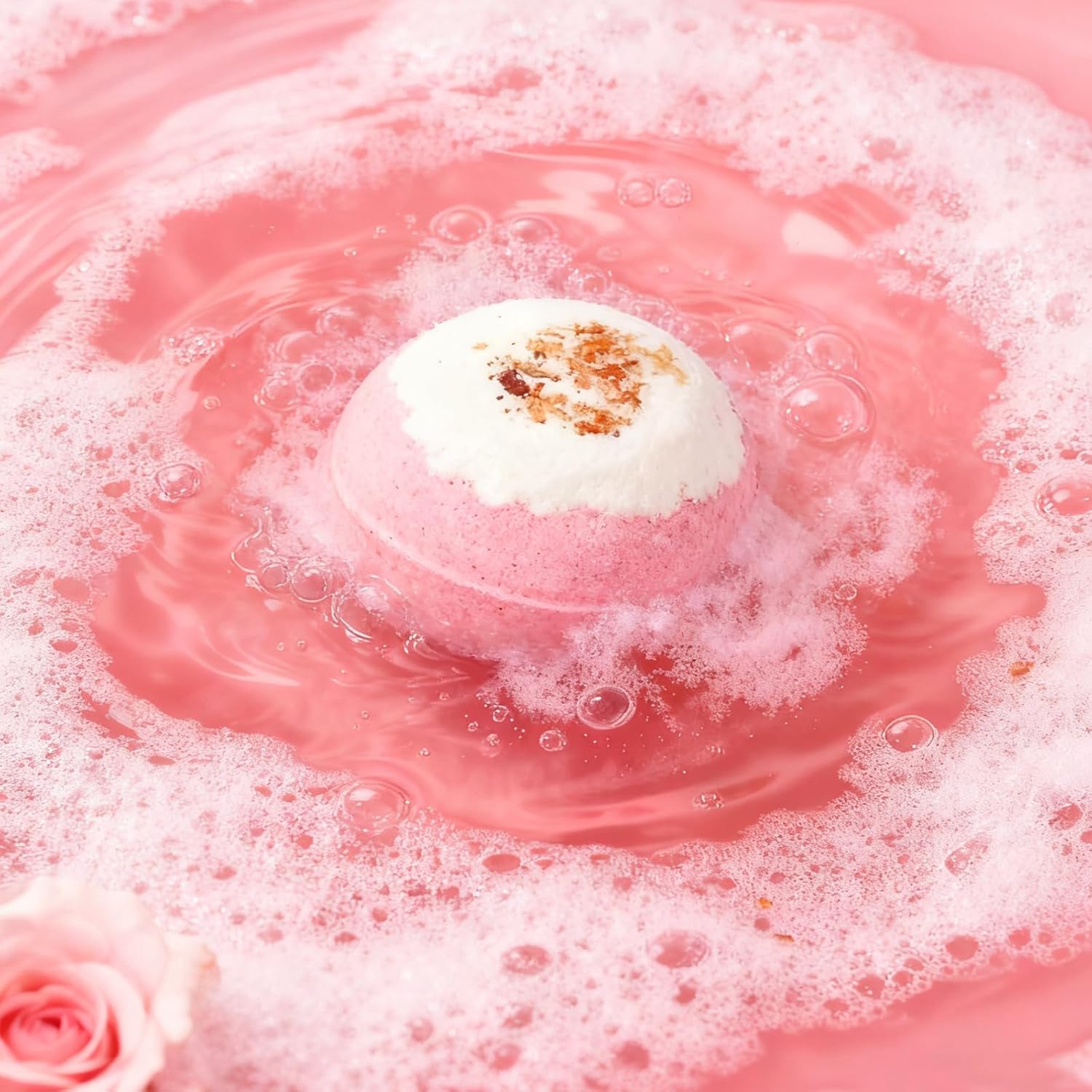 Bath Bombs Gift Set, Natural Floral Bath Bombs, Lavender, Rose, Lemon Aromatherapy, Wife or Girls Birthday Gift Ideas Gift Preferred - Image 4