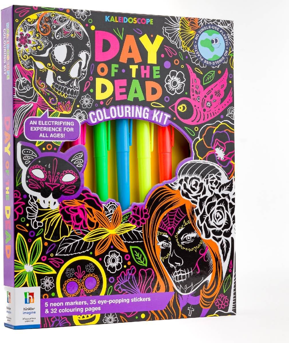 Kaleidoscope Colouring Kit Day of the Dead - Image 5