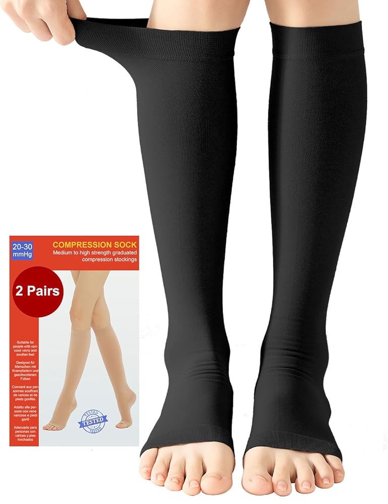 Acwoo Chaussette Compression Cyclisme Chaussette De Contention