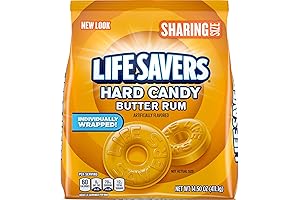 LIFE SAVERS, Butter Rum Hard Candy, 14.5 Ounces (Pack of Two)