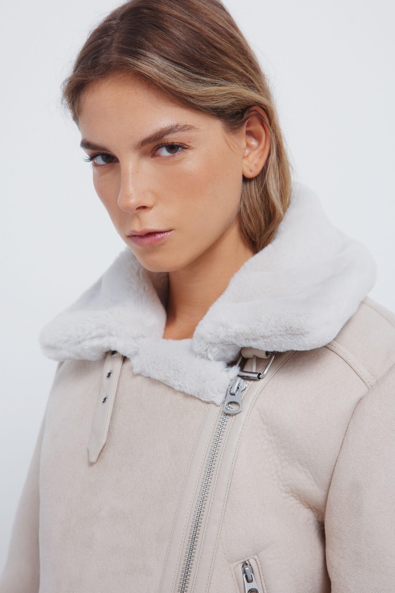 SPRINGFIELD Double Faced Biker Jacket SPORT JACKET Mujer