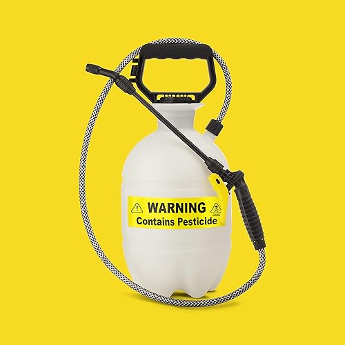 Miniatura 4 de Pegatina de pesticida  Señalización de advertencia de insecticida para bomba y rociadores de jardín resistente a la intemperie y a la decoloración,