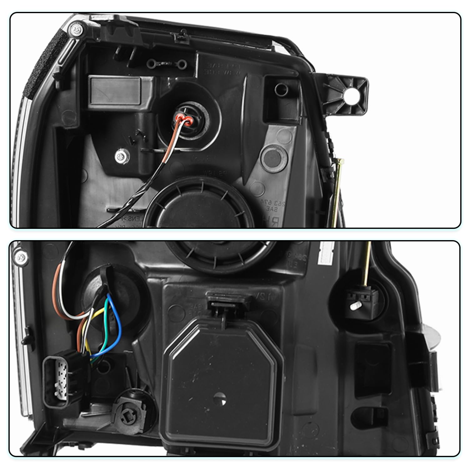 Amazon | TUSDAR ヘッドライトアセンブリセット 2007-2014 Amazon | TUSDAR ヘッドライトアセンブリセット 2007-2014