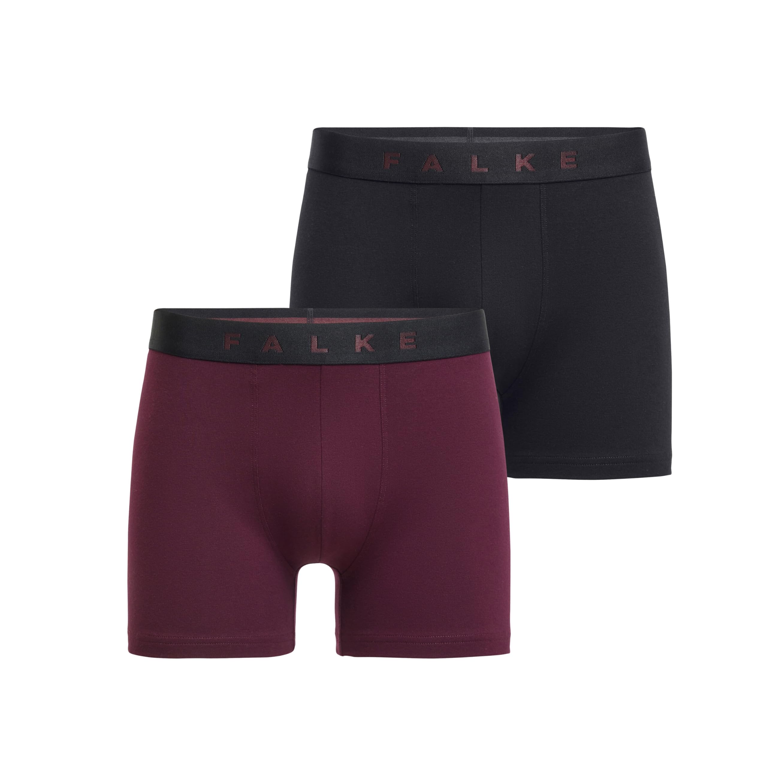 FALKE Hombre Daily Comfort 2-Pack Calzoncillos Boxer cómodo Calzoncillo elástico Cintura elástica en Paquete múltiple séchage Rapide respirant Durable algodón 2 Piezas