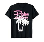 PALM SPRINGS RETRO VINTAGE CALIFORNIA Palm Tree T-Shirt
