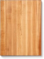 John Boos R-Board Maple Cutting Board 20x15x1.5" Thick - Reversible Edge-Grain Butcher Block with Finger Grips, USA-Made