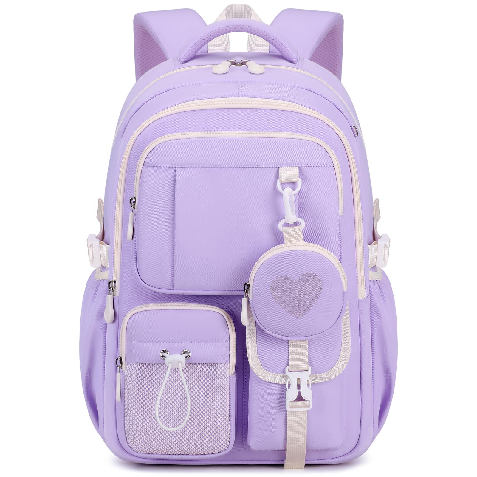 Schoolrugzak voor meisjes, schooltas voor meisjes van 3e tot 7e