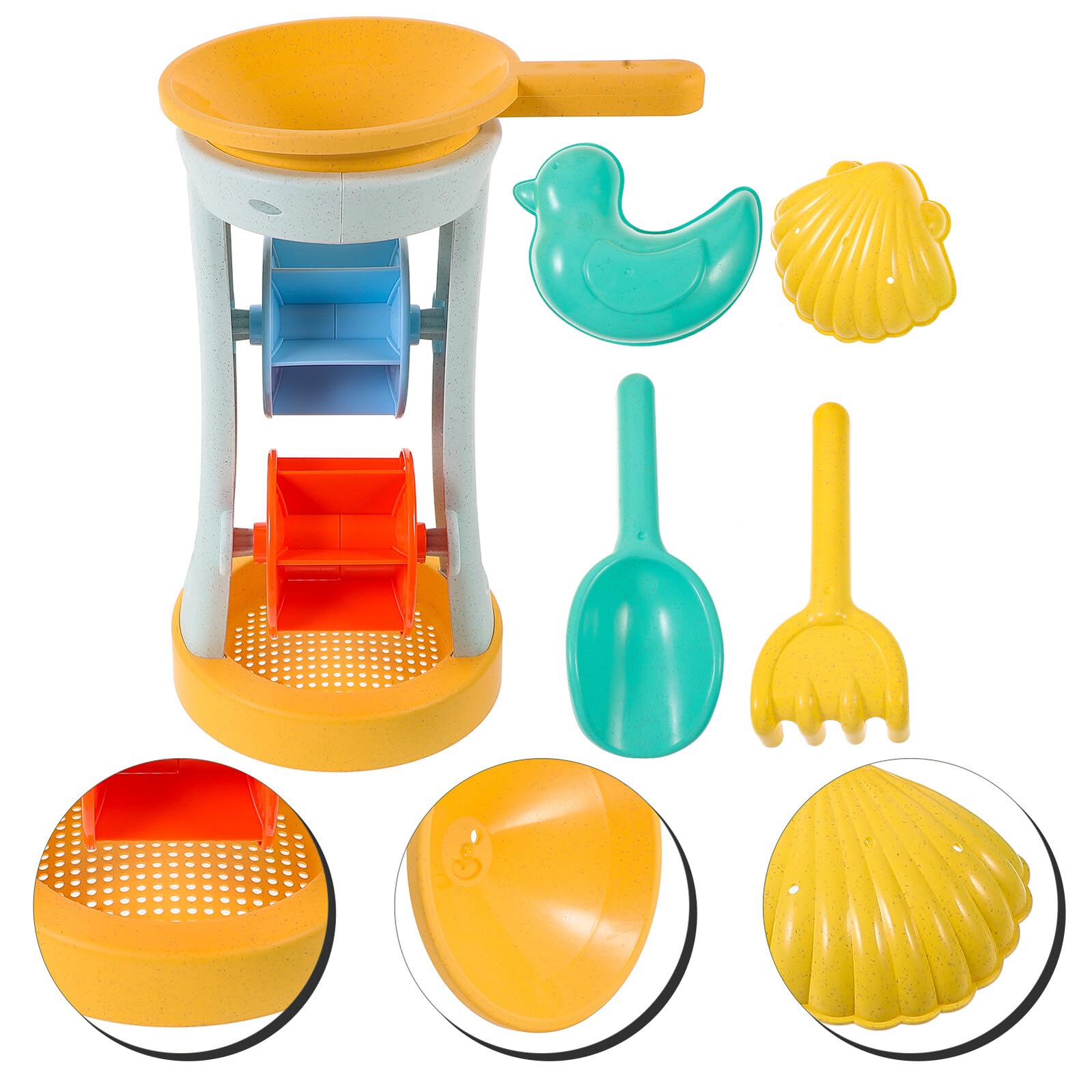 Beach Sand Toy in Plastico per Bambini, Vacanze Estive | Gioco da Spiaggia, Giochi per Spiaggia, Scuola e Backyard, Safe e Comfortable