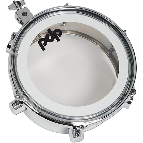 Pacific Drums by DW Mini Timbale, Chrome Plated Steel, 4X10
