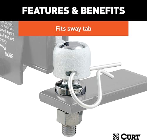 Miniatura 5 de CURT 40093 cojinete de control de oscilación, de repuesto.