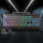 Redragon S151 Clavier jeu & La souris Combo, 104 Clés K525 Fils RGB Clavier et 10000 DPI Fils M616 Gaming Mouse Bundle