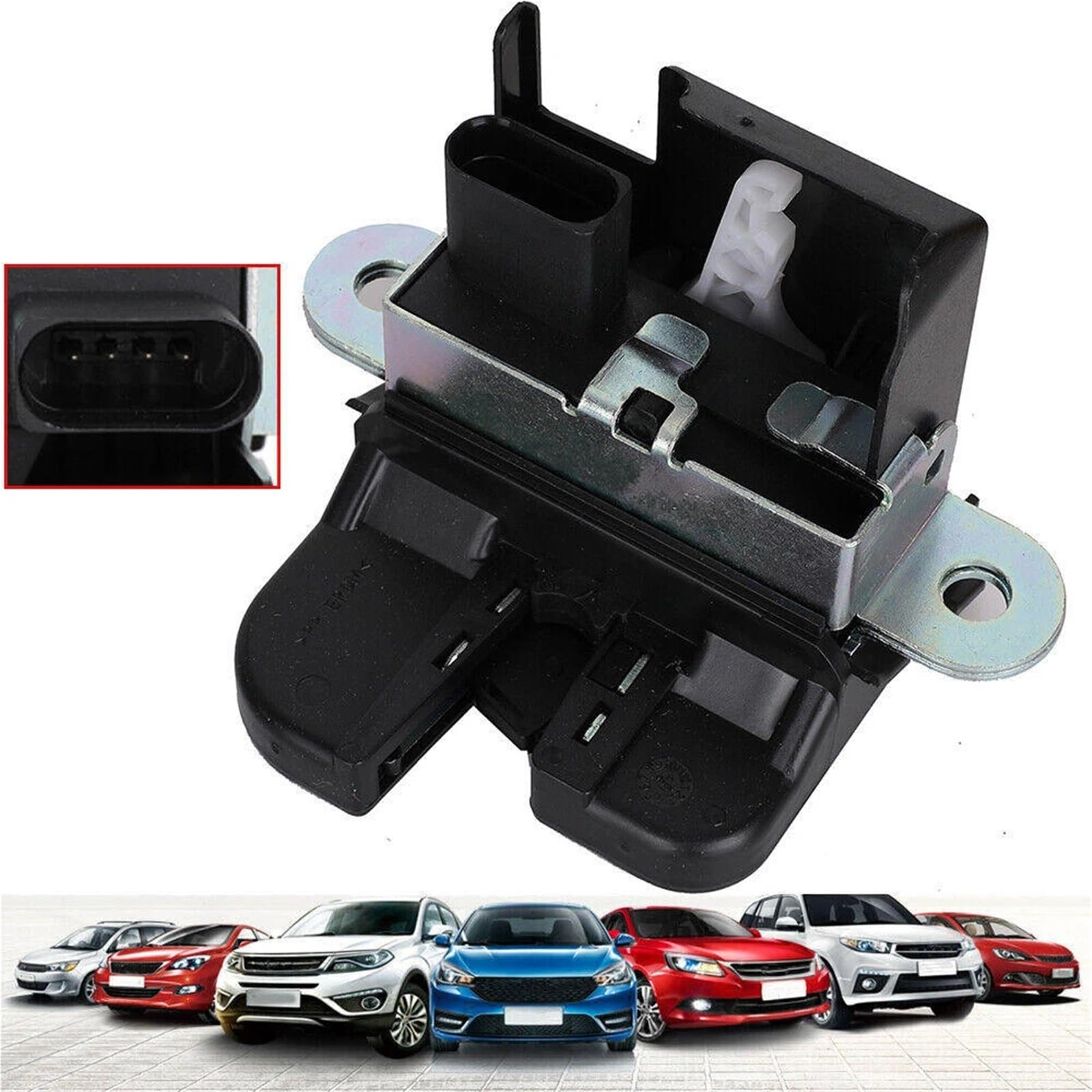 Akcesoria do Bagażnika Pasuje Do VW Golf Mk5 Mk6 1K6827505E 5K0827505A 5M0827505E 1P0827505D Seat Leon Tylna Blokada Pokrywy Bagażnika