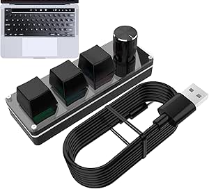 Programmable Keypad,Keypad Programming for Work - Game Keyboard for Men ...