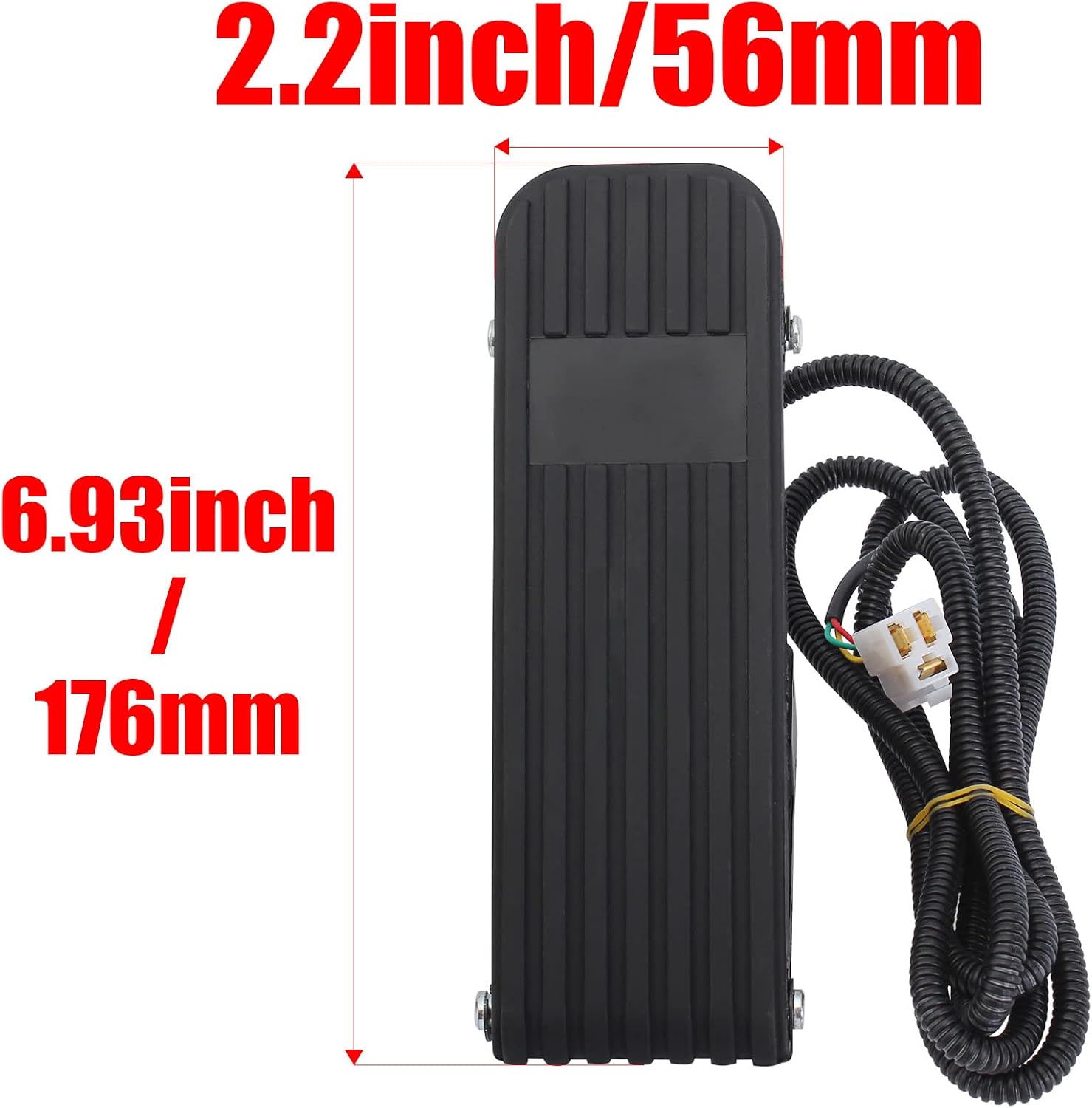Throttle Accelerator Throttle Speed Control Universal Brake Foot Pedal For ATV Electric Bicycles E-Bike Go Kart Golf Cart Scooters Dirt Bike